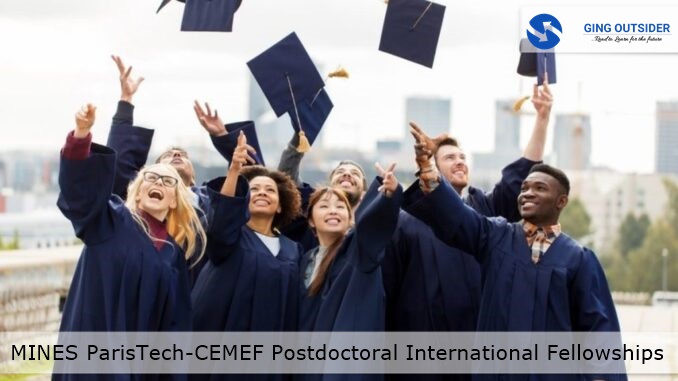 MINES ParisTech-CEMEF Postdoctoral International Fellowship