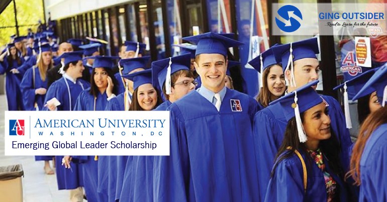 American University Emerging Global Leader Scholarship