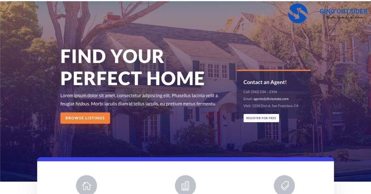 Real Estate Website