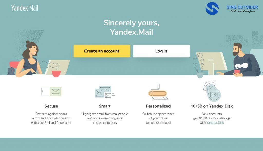 Yandex. Mail Sign Up