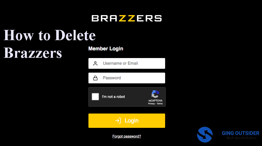How to delete Brazzers