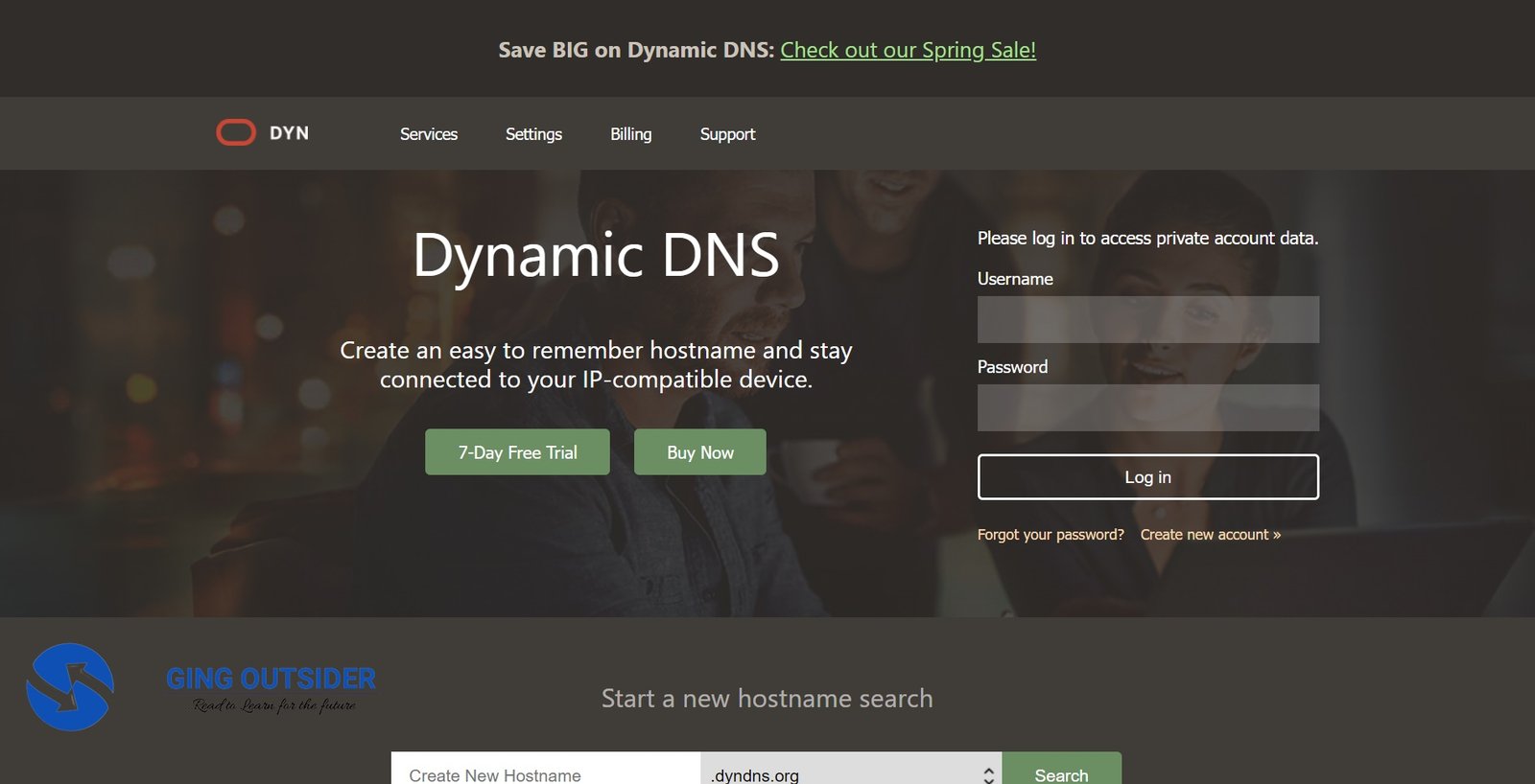 Www DynDNS Org Login