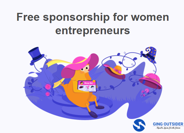 Free sponsorship for women entrepreneurs